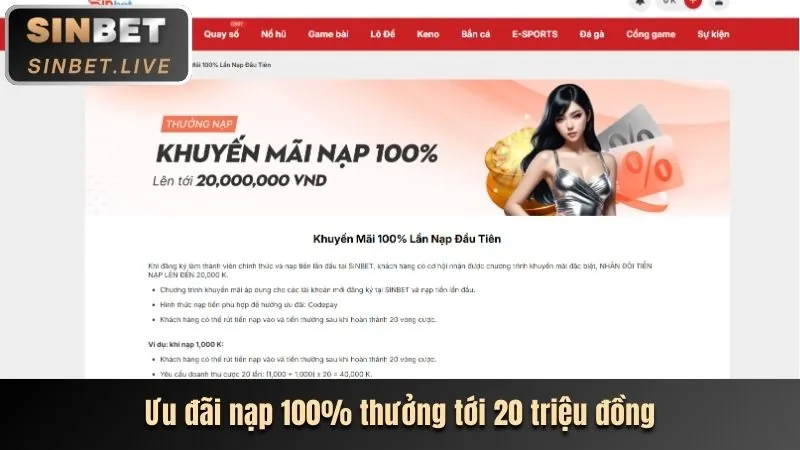Ưu đãi nạp tiền bj88ab